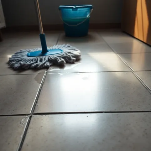 Ile schnie podłoga po umyciu mopem