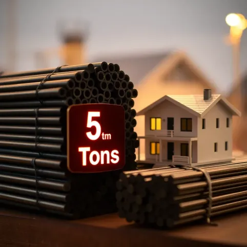 ile ton stali na dom