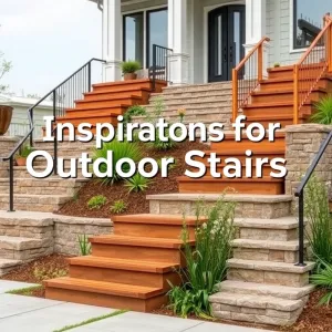 Inspiracje na schody zewnętrzne