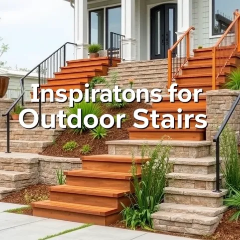 Inspiracje na schody zewnętrzne