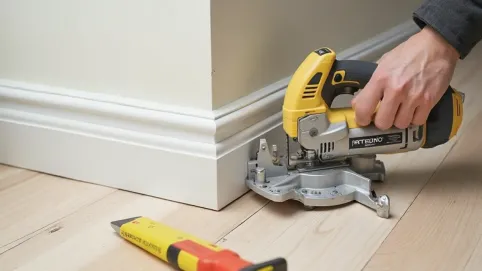 Jak ciąć listwy przypodłogowe pod kątem