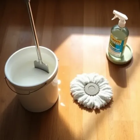 jak czyścić drewnianą podłogę