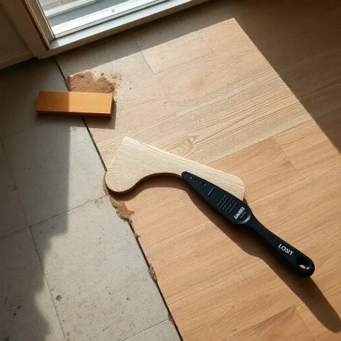 jak kleić podłogę drewnianą