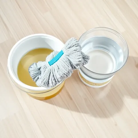 Jak myć podłogę żeby się nie kleila