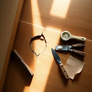 Jak naprawić dziurę w schodach drewnianych