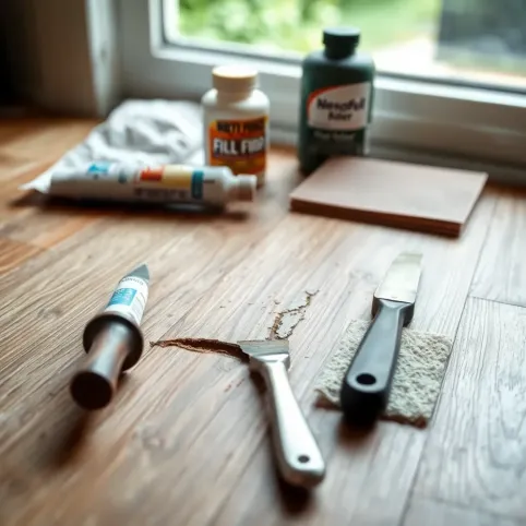 Jak naprawić uszkodzony panel podłogowy