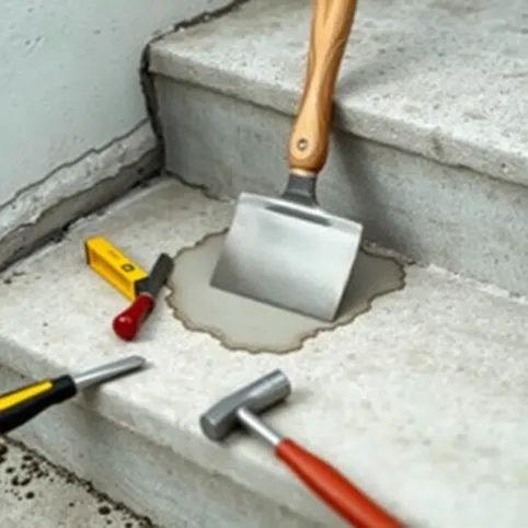 Jak naprawić źle wylane schody