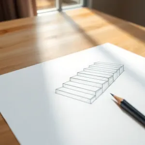 Jak narysować schody 3D