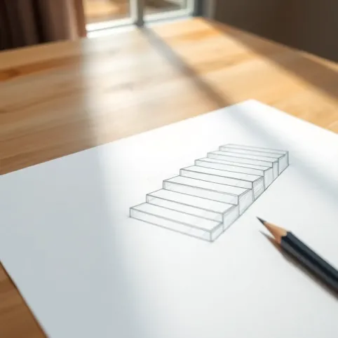 Jak narysować schody 3D