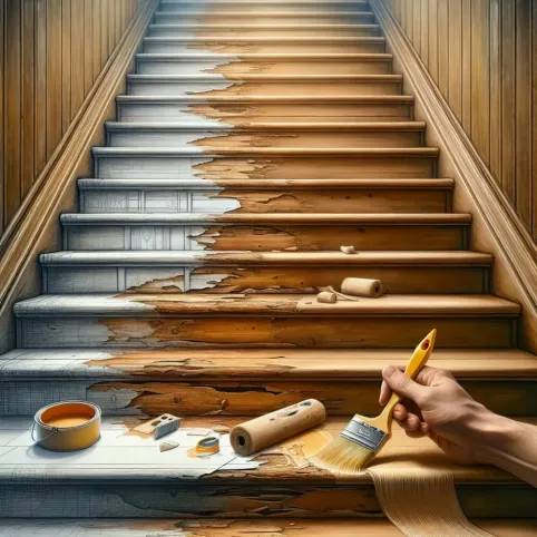 Jak Odnowić Schody Drewniane Pomalowane Farbą Olejną