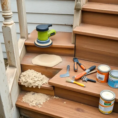 Jak odnowić schody zewnętrzne