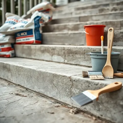 Jak odnowić stare schody betonowe zewnętrzne