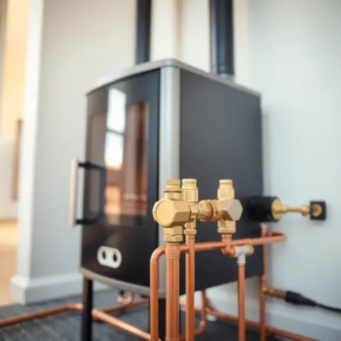 Jak podłączyć piec na pellet sama podłogówka