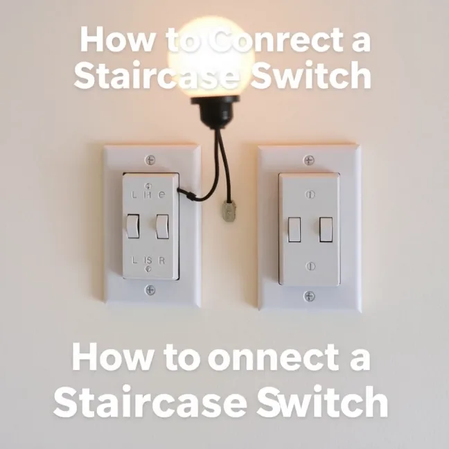 Jak podłączyć wyłącznik schodowy