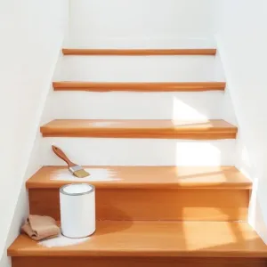 Jak pomalować schody drewniane na biało