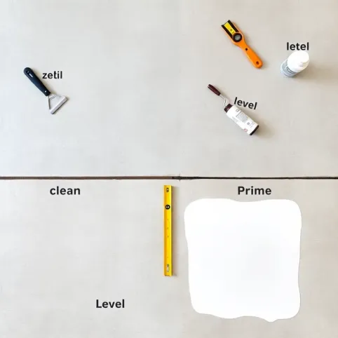 Jak przygotować podłoże pod płytki podłogowe