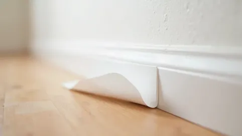 Jak przykleić listwy przypodłogowe samoprzylepne