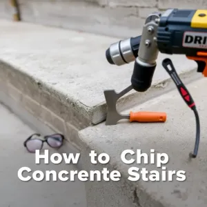Jak skuć schody betonowe