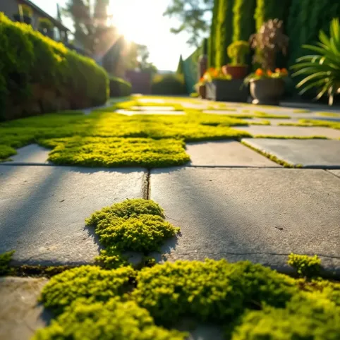 Jak usunąć mech z betonu domowe sposoby