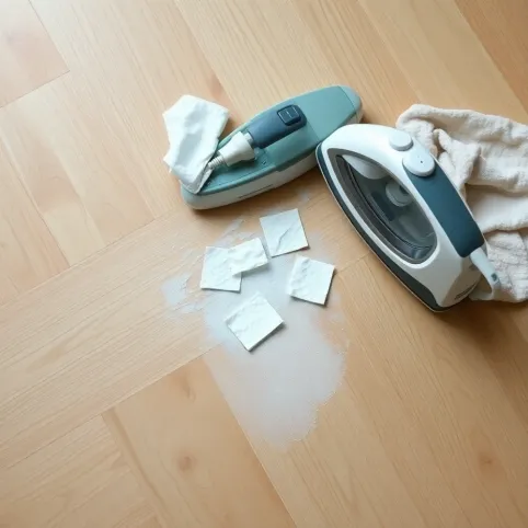 Jak usunąć wosk z podłogi drewnianej