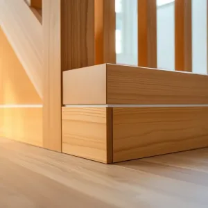 jak wykończyć panele przy schodach