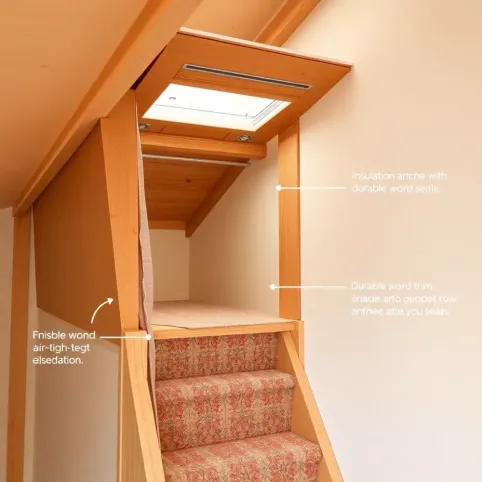 Jak wykończyć schody strychowe