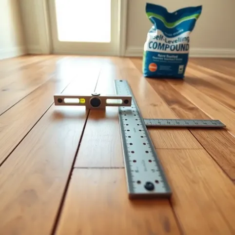 Jak wyrównać podłogę drewnianą