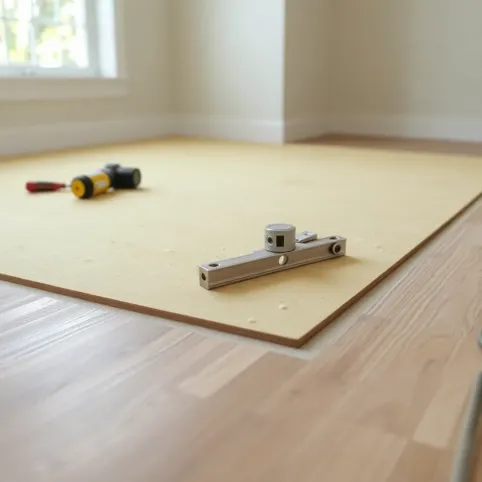 Jak wyrównać podłogę pod panele bez wylewki