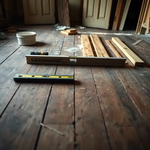 Jak wyrównać podłogę w starym domu