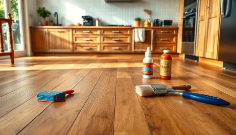 Jak zabezpieczyć drewnianą podłogę w kuchni