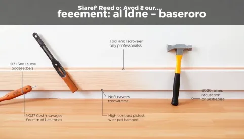 Jak zdjąć listwę podłogową