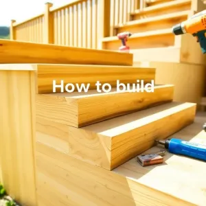 Jak zrobić schody drewniane na taras