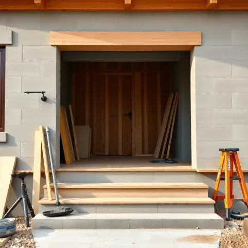 Jak zrobić schody wejściowe