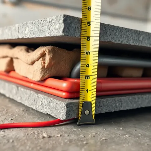 Jaka grubość wylewki pod ogrzewanie podłogowe