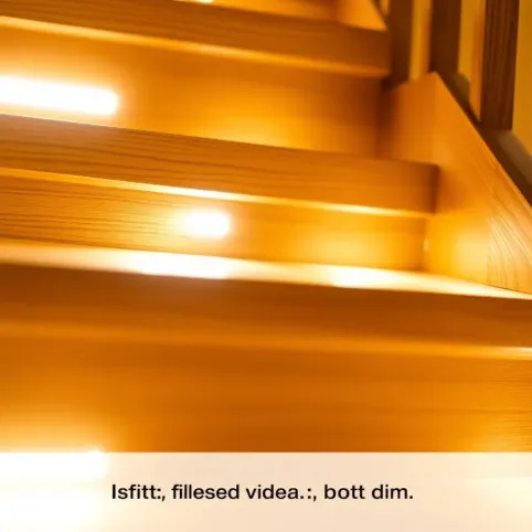 Jaka moc taśmy LED pod schody