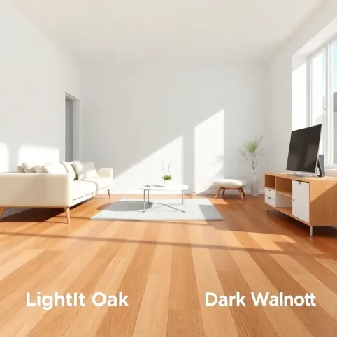 Jaka podłoga do jasnych mebli