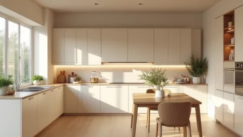 Jaka podłoga do kaszmirowej kuchni