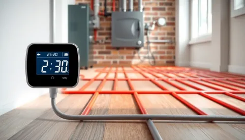 Jaka temperatura podłogówki na piecu