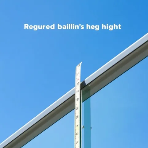 Jaka wysokość balustrady na tarasie