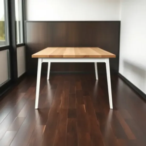 Jaki stół do ciemnej podłogi