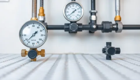 Jakie ciśnienie wody w podłogówce