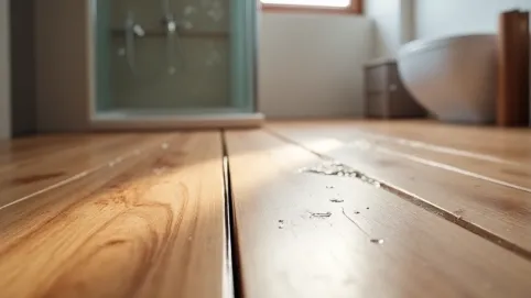 jakie drewno na podłogę do łazienki