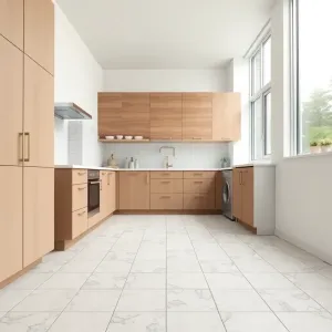 Jakie płytki na podłogę do małej kuchni
