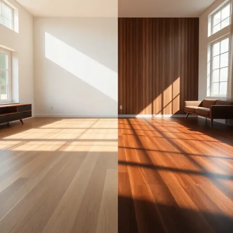 Jasną czy ciemna podłoga