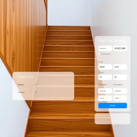 Kalkulator ceny schodów