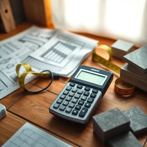 Kalkulator schodów betonowych