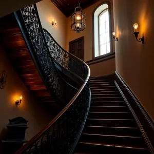 Klatka schodowa w kamienicy aranżacje