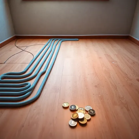 Koszt ogrzewania podłogowego 50m2