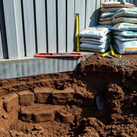 Koszt postawienia ogrodzenia betonowego