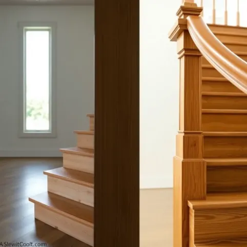 Koszt schodów drewnianych